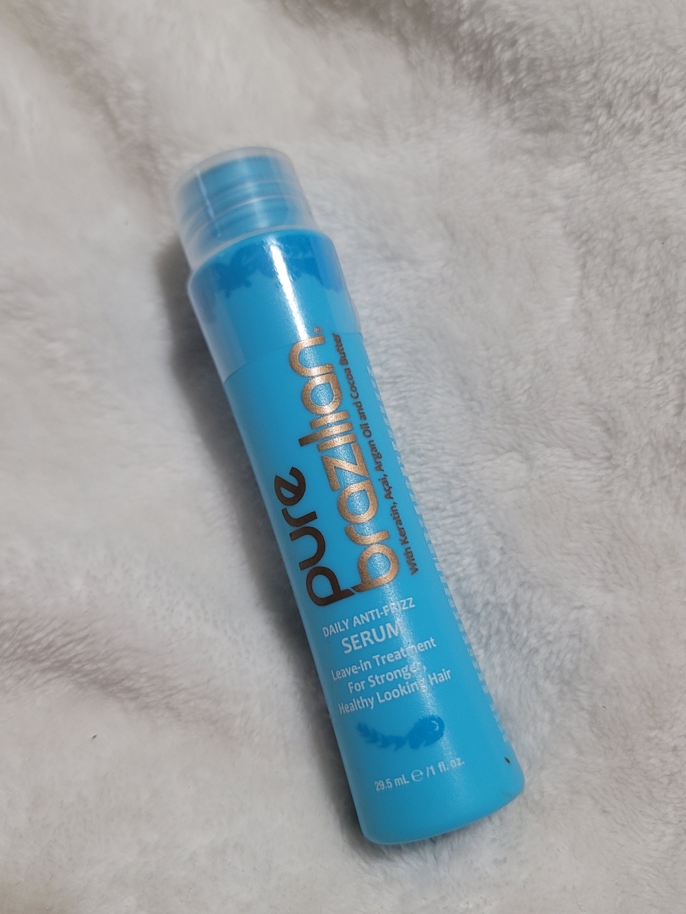 Pure Brazilian Daily Anti-Frizz Serum 1 fl.oz New Sealed Healthy Stronger Hair